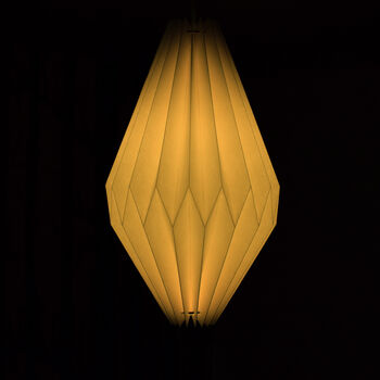 Origami Hex Paper Pendant Shade, 4 of 5