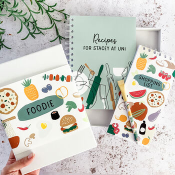 Personalised Recipe Book Gift Set, 10 of 10