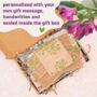 Organic Vegan Skincare Personalised Letterbox Gift, thumbnail 3 of 5