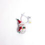 Delightfully Festive Christmas Crochet Bag Charms, thumbnail 5 of 6