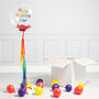 Personalised Rainbow Tassel Bubble Balloon, thumbnail 3 of 3