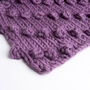 Big Bobble Blanket Easy Knitting Kit, thumbnail 5 of 10