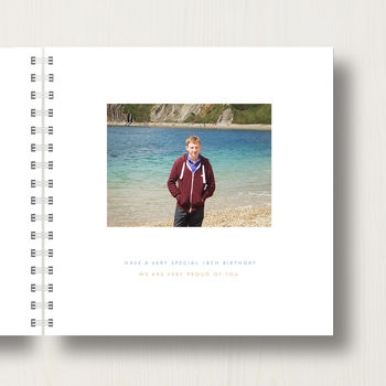 Personalised 18th Birthday Memory Book Or Album, 2 of 12
