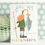 Fishing Grandpa Greetings Card, thumbnail 3 of 5