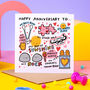 Happy Anniversary Card, thumbnail 4 of 4