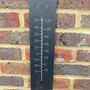 Garden Slate Thermometer 45cm Outdoor Temperature Gauge Wall Mounted, thumbnail 1 of 5