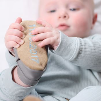 Personalised Initial Baby Shoes, 5 of 12