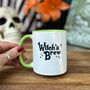 Witch's Brew China Mug With Green Inner, thumbnail 2 of 3