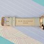 Ladies Personalised Leather Watch, thumbnail 8 of 12