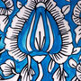 G Decor Tulipani Blue Hand Painted Ceramic Tableware Collection Floral Plates And Bowls, thumbnail 6 of 8