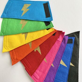 Felt Superhero Arm Bands For Kids And Adults, 8 of 10