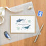 Ocean New Baby Card, thumbnail 2 of 4