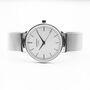 Ladies Personalised Architect Watch In Silver, thumbnail 6 of 7
