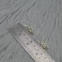 Peridot Sterling Silver Drop Earrings August Birthstone, thumbnail 3 of 9