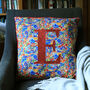 Bright Floral Liberty Fabric Cushion, thumbnail 1 of 7