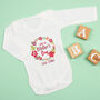Personalised First Mother's Day Floral Babygrow, thumbnail 8 of 12