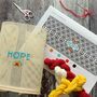 Cross Stitch Hope Rainbow Letterbox Craft Kit, thumbnail 1 of 2