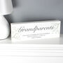 Personalised Family Tree Branches Wooden Block Sign, thumbnail 5 of 7
