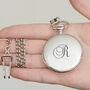 Personalised Script Initial Pocket Watch, thumbnail 2 of 7