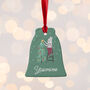 Personalised Christmas Bell Decoration, thumbnail 12 of 12