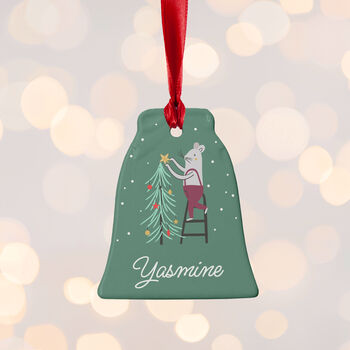 Personalised Christmas Bell Decoration, 12 of 12