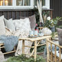 Mandisa Bamboo Outdoor Bench, thumbnail 3 of 8