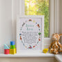 Personalised 'Wish For A Child' A4 Wall Art Print, thumbnail 1 of 3