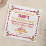 Personalised Bumble Bee Hearts Party Invitations, thumbnail 1 of 3