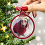 Personalised Pet Photo Christmas Bauble, thumbnail 1 of 2