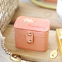 Personalised Colourful Birth Flower Mini Ring Box, thumbnail 5 of 12