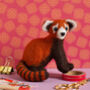 Red Panda Needle Felting Kit, thumbnail 3 of 6