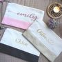 Personalised Cosmetic/Travel Pouch Gift, Name Pouch, thumbnail 1 of 7