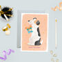 Happy Birthday Dog With Presents Greeting Card, thumbnail 1 of 2