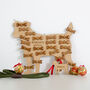 Personalised Jack Russell Dog Advent Calendar, thumbnail 8 of 12