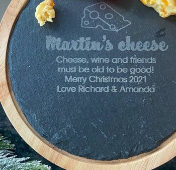 Personalised Cheeseboard Gift Set, 4 of 7