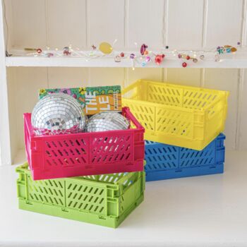 Four Mini Stacking Crates, 2 of 3