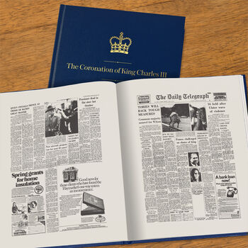 King Charles Personalised Deluxe Royal Coronation Book, 7 of 10