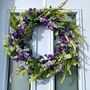 Large Lavender And Catmint Floral Wreath, thumbnail 1 of 7