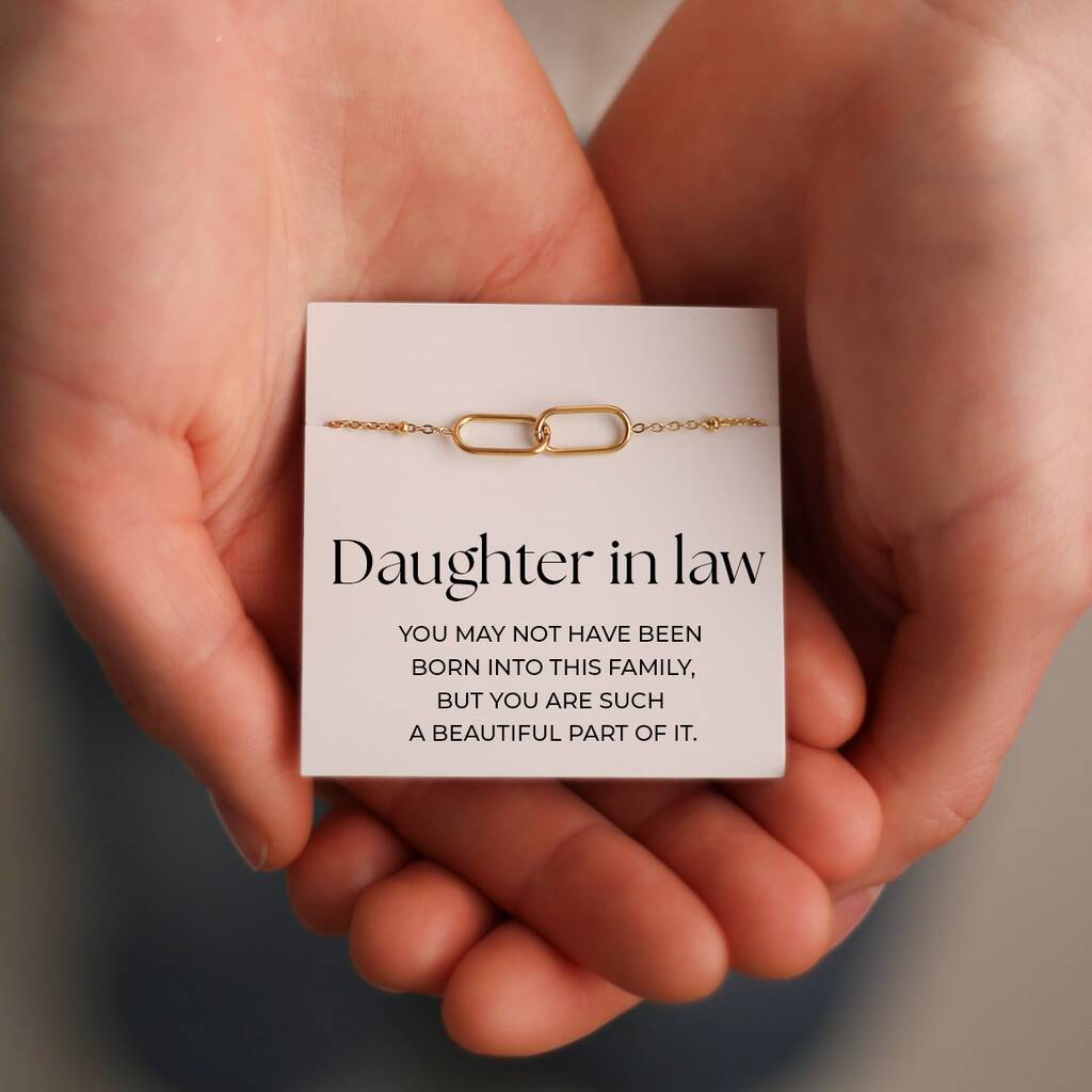 Daughter In Law Bracelet Gift, 1 of 12