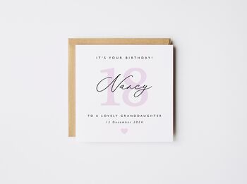 Personalised 40th Birthday Card *Colour Options, 2 of 11