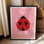Little Love Bug Art Print, thumbnail 3 of 3