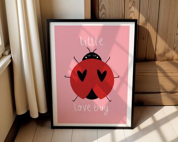 Little Love Bug Art Print, 3 of 3