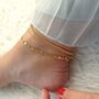 Dainty Layered Anklet Set, thumbnail 2 of 3