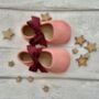 Rosa Suede Baby Shoes With Keepsake Box, thumbnail 1 of 6