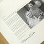 A Letter To Our Son On His Wedding Day Personalised Keepsake, thumbnail 6 of 10