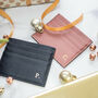 Personalised Leather Card Holder, thumbnail 3 of 12