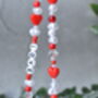 Love Aesthetic Personalised Beaded Phone Charm, thumbnail 2 of 5