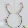 Contemporary Easter Bunny Wreath With Foliage, thumbnail 1 of 2