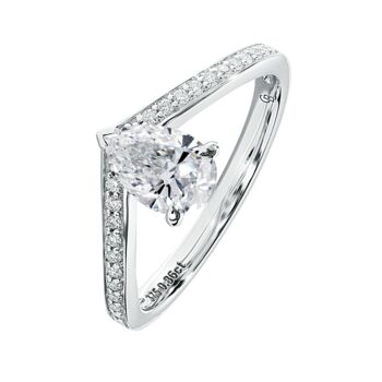 Remi Lab Grown Diamond Engagement Ring Or Bridal Set, 7 of 11