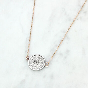 Personalised 70th Birthday Sixpence Necklace, 7 of 12